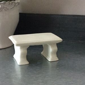 Classic style trestle table Medieval Middle Ages castle feast dollhouse tiny